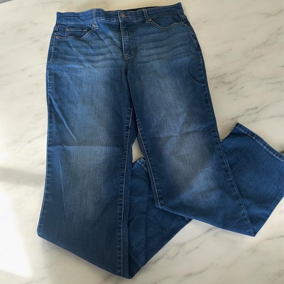 Kim Rogers Denim - Kim Rogers Women's Straight Leg Blue Jeans